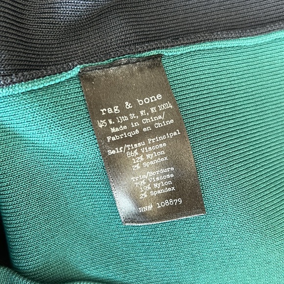 NWT Rag and Bone Lucine Color Block Knit dress - Picture 8 of 8